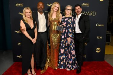 Image may contain Lee Daniels Reese Witherspoon Zac Efron Meryl Streep Nicole Kidman Fashion Adult and Person