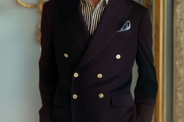 Navy Blue Blazer Old Money style Casual Dinner Party