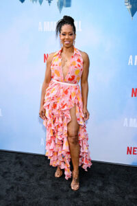 Regina King Wore Louis Vuitton To The Netflix Screening For 'A Man in Full'