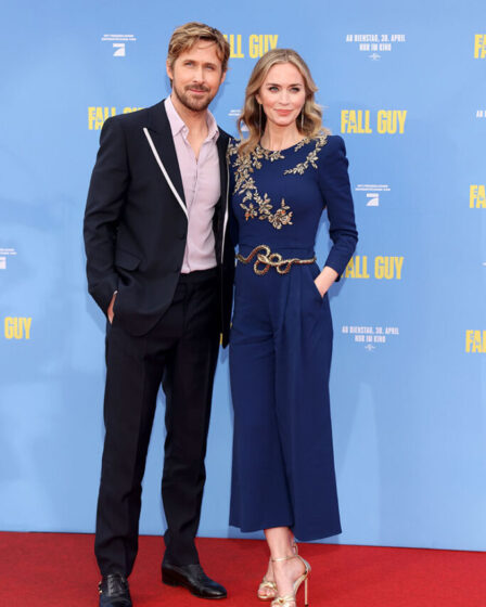 Ryan Gosling Wore Gucci & Emily Blunt Wore Jenny Packham To 'The Fall Guy' Berlin Premiere