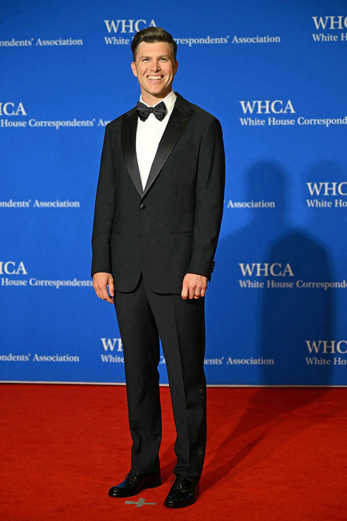 Colin Jost attended the 2024 White House Correspondents' Dinner