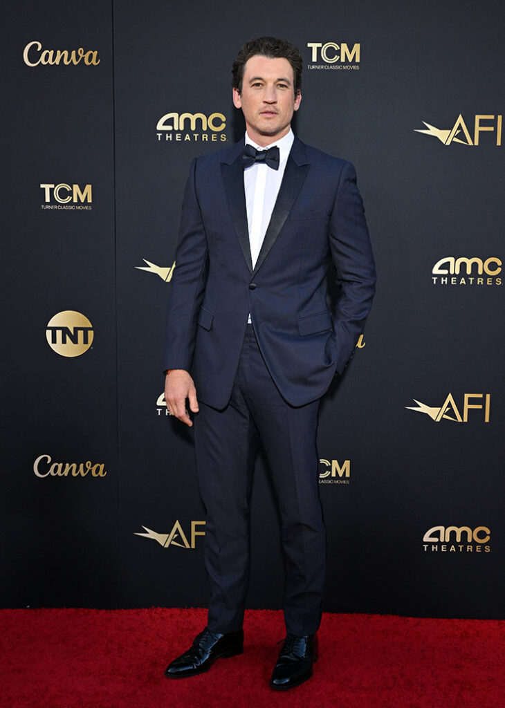 Miles Teller attends the 49th AFI Life Achievement Award Gala Tribute Celebrating Nicole Kidman