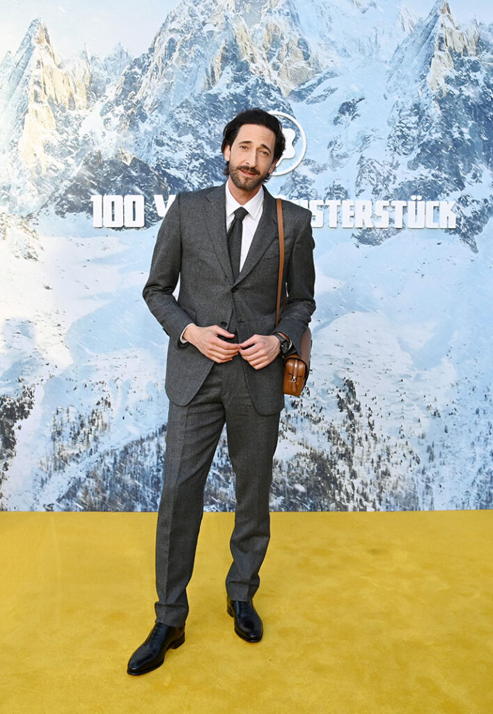 Adrien Brody attends as Montblanc Celebrates 100 years Of Meisterstück