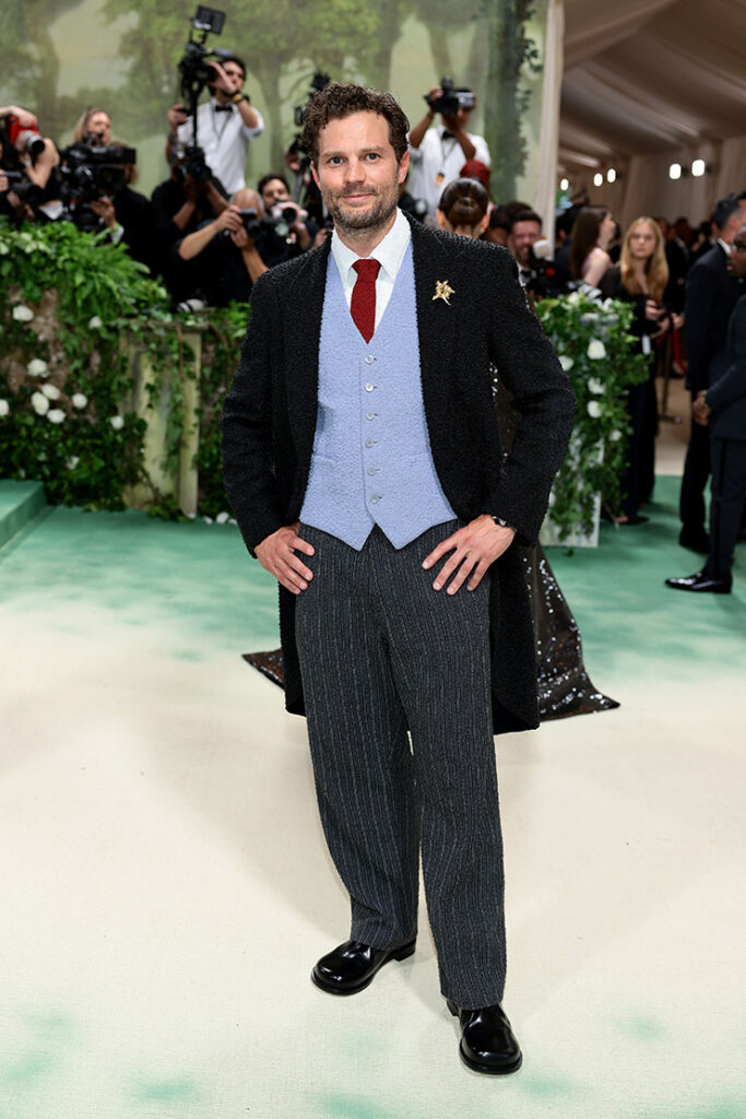 Jamie Dornan attends The 2024 Met Gala Celebrating "Sleeping Beauties: Reawakening Fashion"