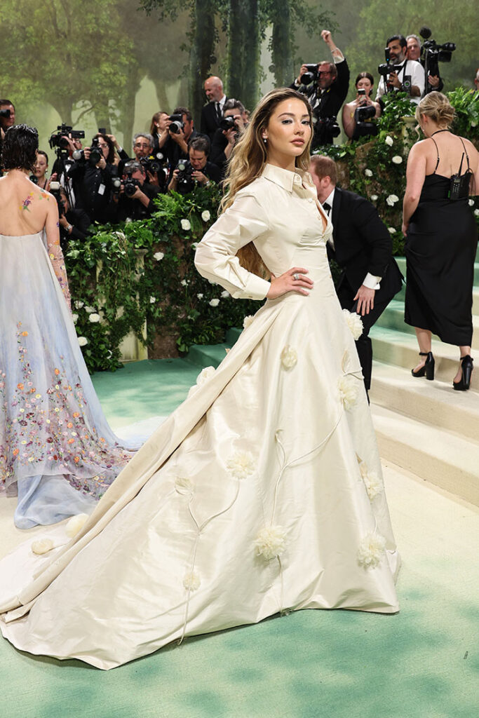 Madelyn Cline attends The 2024 Met Gala Celebrating "Sleeping Beauties: Reawakening Fashion"