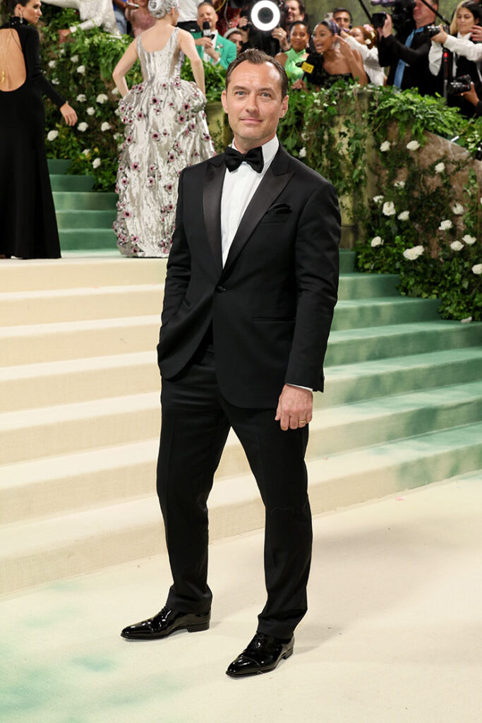 Jude Law attends The 2024 Met Gala Celebrating "Sleeping Beauties: Reawakening Fashion" 