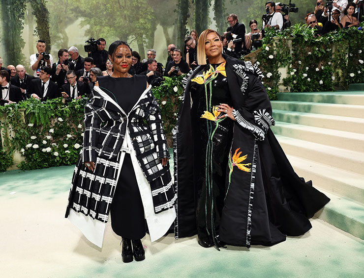 Queen Latifah attends The 2024 Met Gala Celebrating "Sleeping Beauties: Reawakening Fashion"