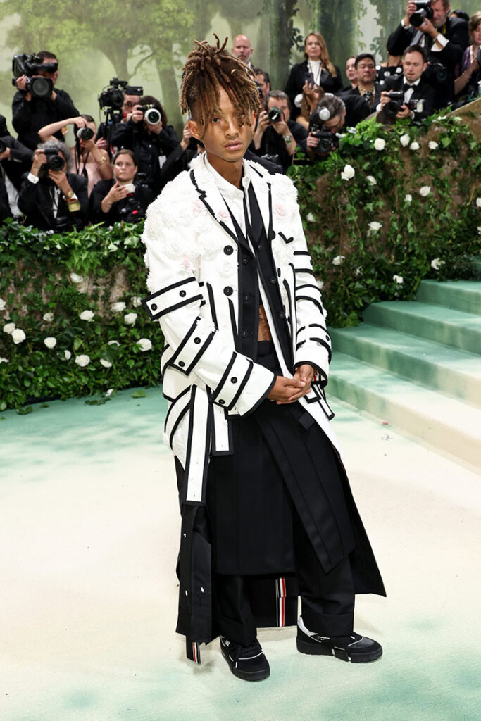 Jaden Smith attends The 2024 Met Gala Celebrating "Sleeping Beauties: Reawakening Fashion"