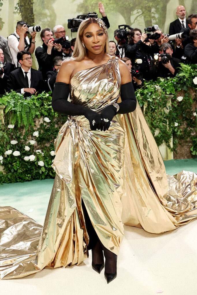 Serena Williams attends The 2024 Met Gala Celebrating "Sleeping Beauties: Reawakening Fashion"