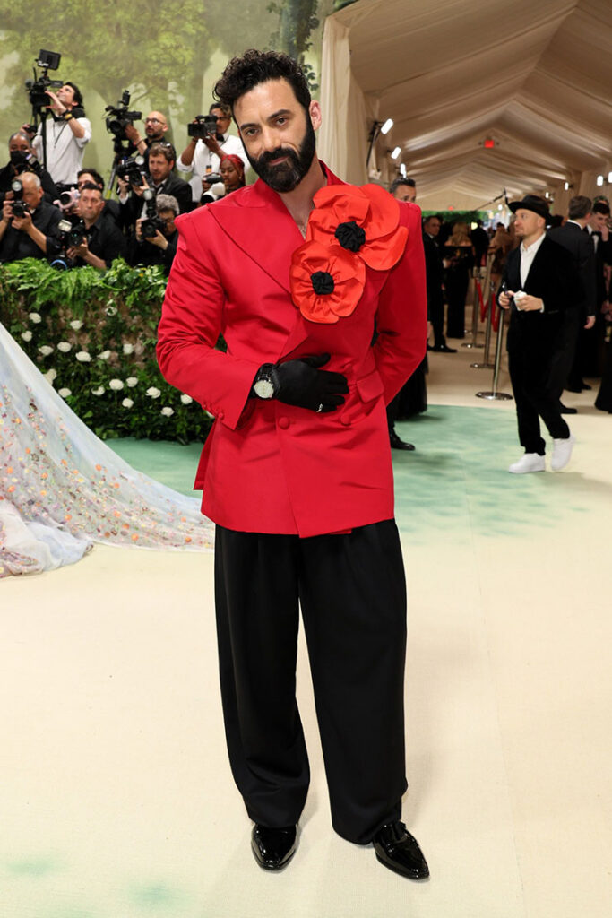 Morgan Spector attends The 2024 Met Gala Celebrating "Sleeping Beauties: Reawakening Fashion"