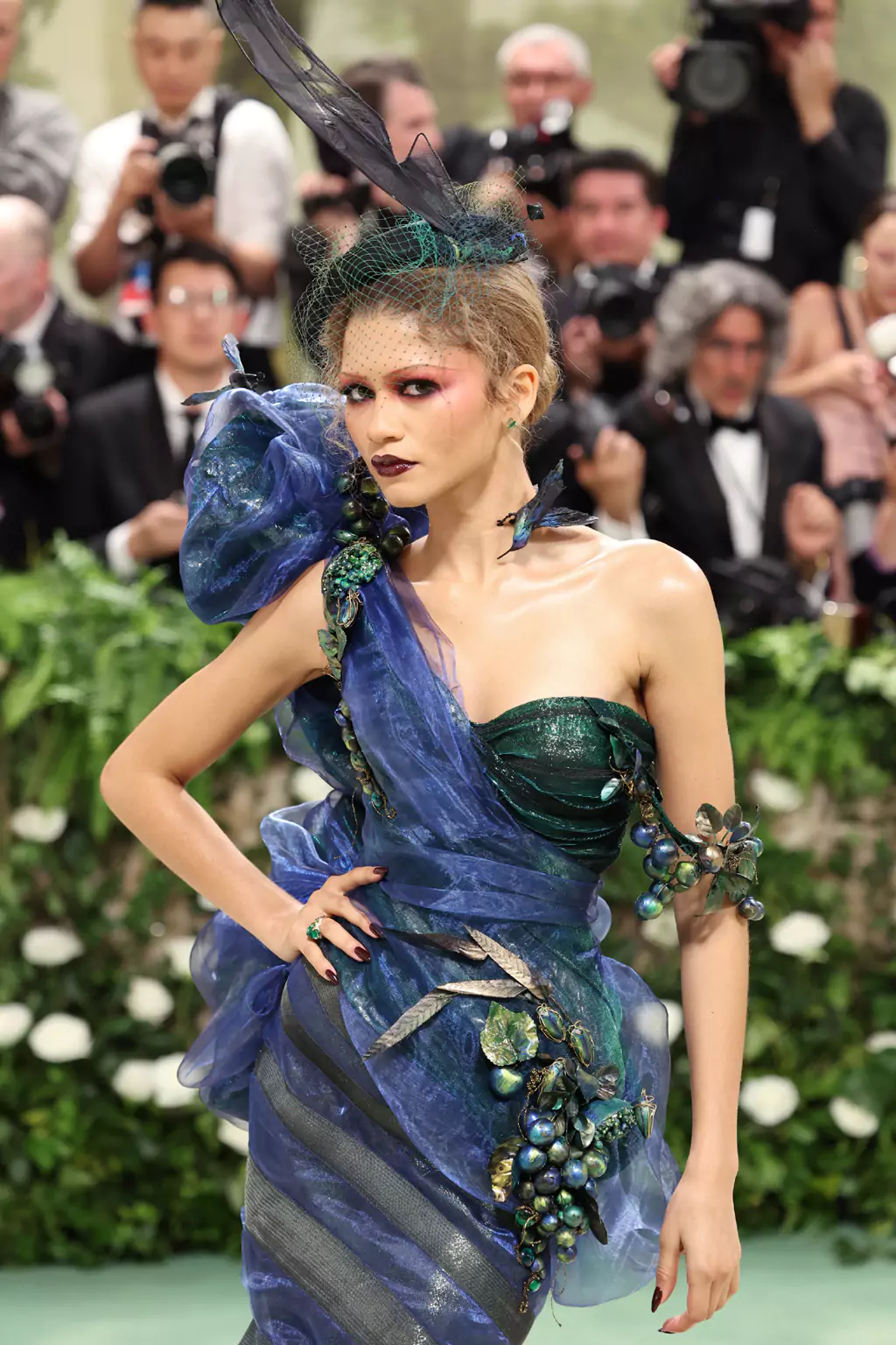 garden trend in fashion Zendaya at The 2024 Met Gala | Photo by Aliah Anderson/Getty Images
