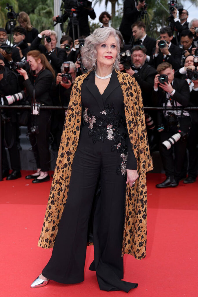 Jane Fonda attends the 2024 Cannes Film Festival Opening Ceremony