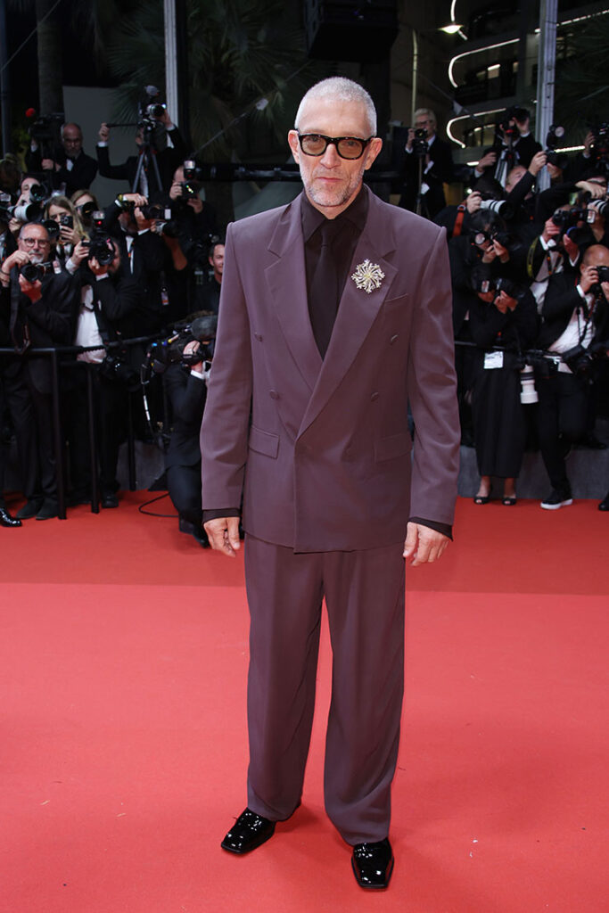 Vincent Cassel attends the "The Shrouds" Cannes Film Festival Premiere