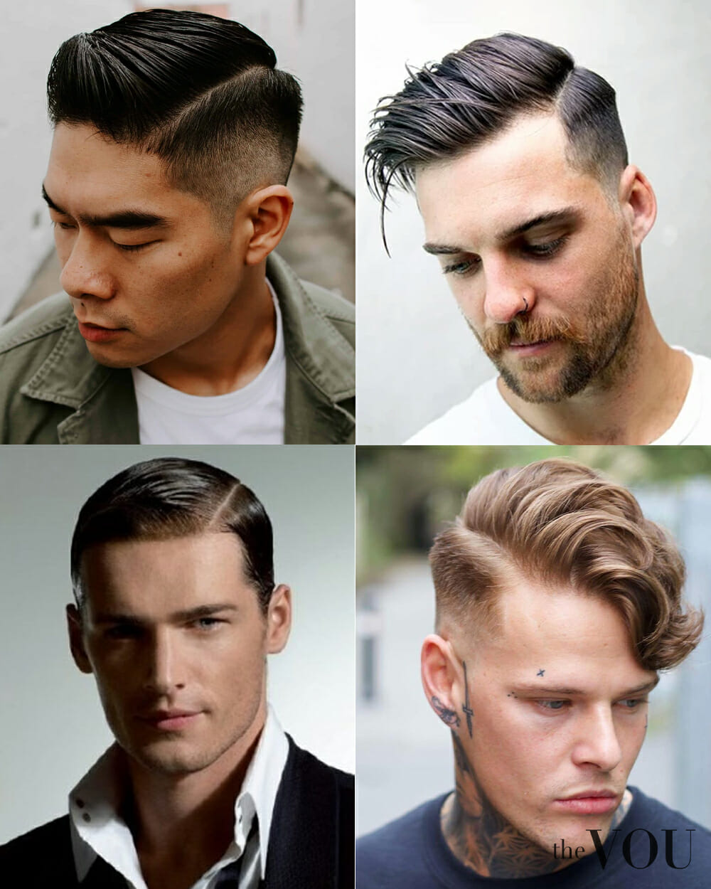 Classic Side Parting haircuts for men