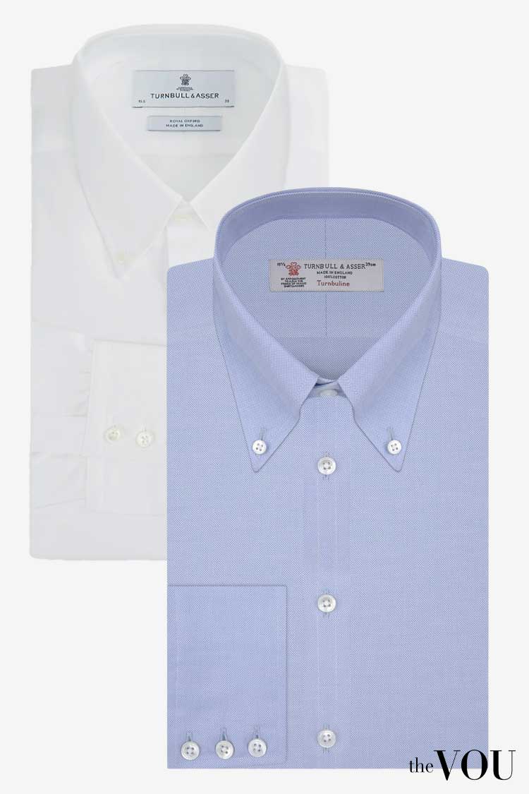 Turnbull and Asser Oxford Button-Down Shirts