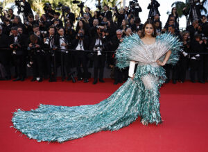 Aishwarya Rai Bachchan Wore Falguni Shane Peacock To The ‘Kinds Of Kindness’ Cannes Film Festival Premiere