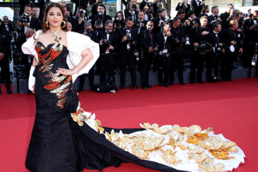Aishwarya Rai Bachchan Wore Falguni Shane Peacock To The ‘Megalopolis’ Cannes Film Festival Premiere