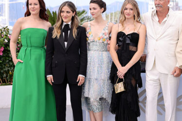 Jena Malone, Isabelle Fuhrman, Ella Hunt & Georgia MacPhail attend the 'Horizon: An American Saga' Cannes Film Festival Photocall & Premiere