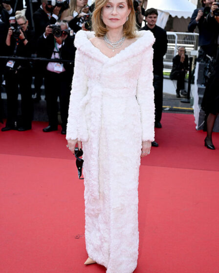 Isabelle Huppert Wore Balenciaga To The ‘Horizon: An American Saga’ Cannes Film Festival Premiere