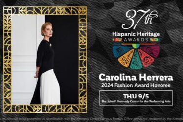 Carolina Herrera to receive 2024 Hispanic Heritage Award