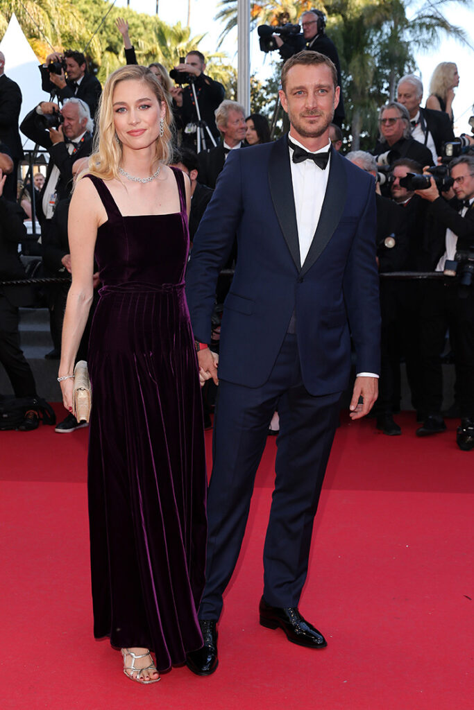 Beatrice Borromeo and Pierre Casiraghi attends 'The Count of Monte Cristo' Cannes Film Festival Premiere