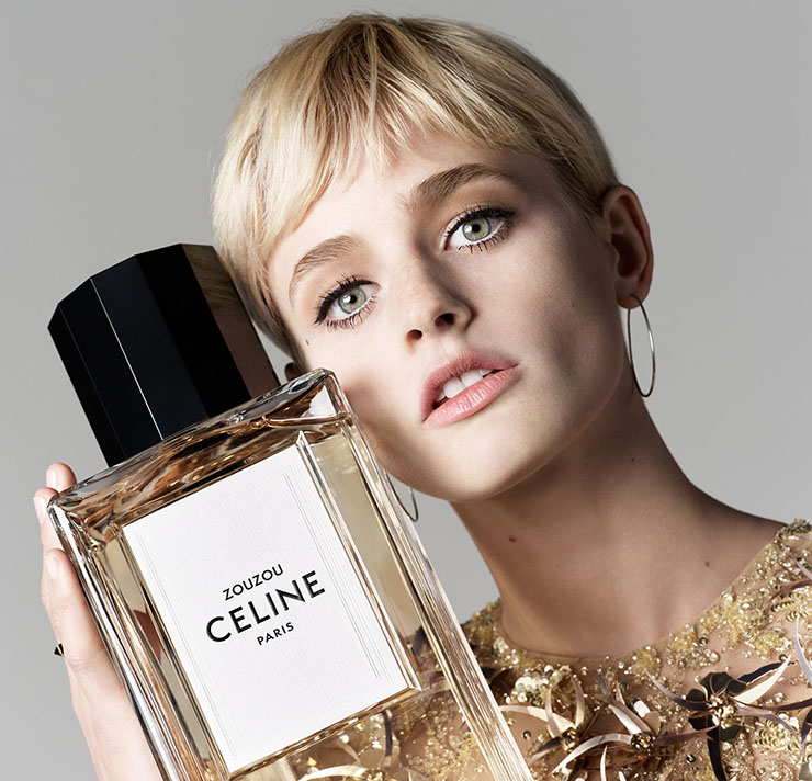 Celine unveils their new fragrance Zouzou starring Esther-Rose McGregor