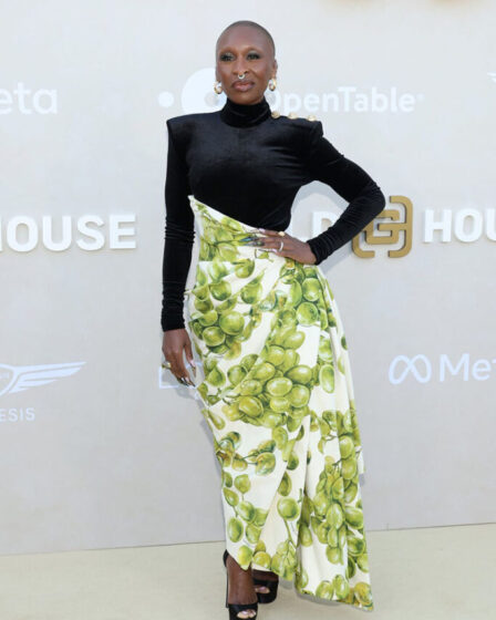 Cynthia Erivo Wore Balmain To The Gold House Hosts 2024 Gold Gala