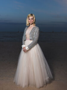Elle Fanning Wore Chanel Haute Couture To The L'Oreal Lights On Women's Worth Award
