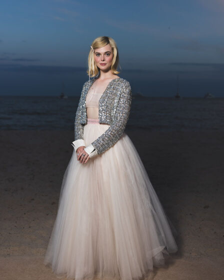 Elle Fanning Wore Chanel Haute Couture To The L'Oreal Lights On Women's Worth Award