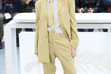Emmanuelle Béart Wore Paul Smith To The Jury Caméra D'or Cannes Film Festival Photocall