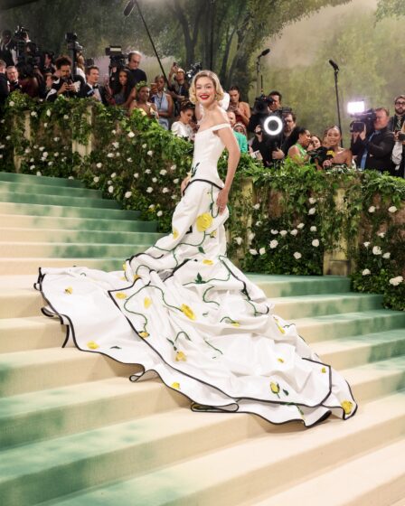 Gigi Hadid Met Gala 2024 red carpet