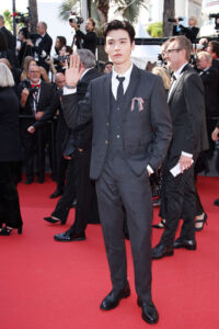 Gong Jun Wore Thom Browne To The 'Kinds Of Kindness' Cannes Film Festival Premiere