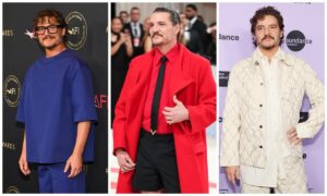 How Pedro Pascal elevates basics with color and texture