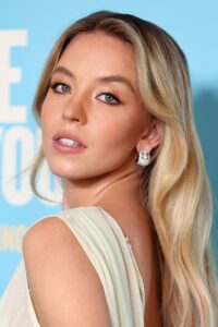 Image may contain Sydney Sweeney Blonde Hair Person Adult Head and Face