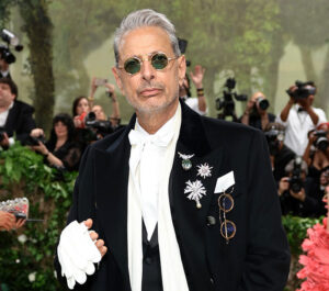Jeff Goldblum attends The 2024 Met Gala Celebrating "Sleeping Beauties: Reawakening Fashion"