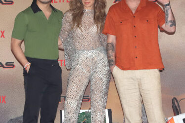 Jennifer Lopez Wore LaPointe To The 'Atlas' Mexico Photocall