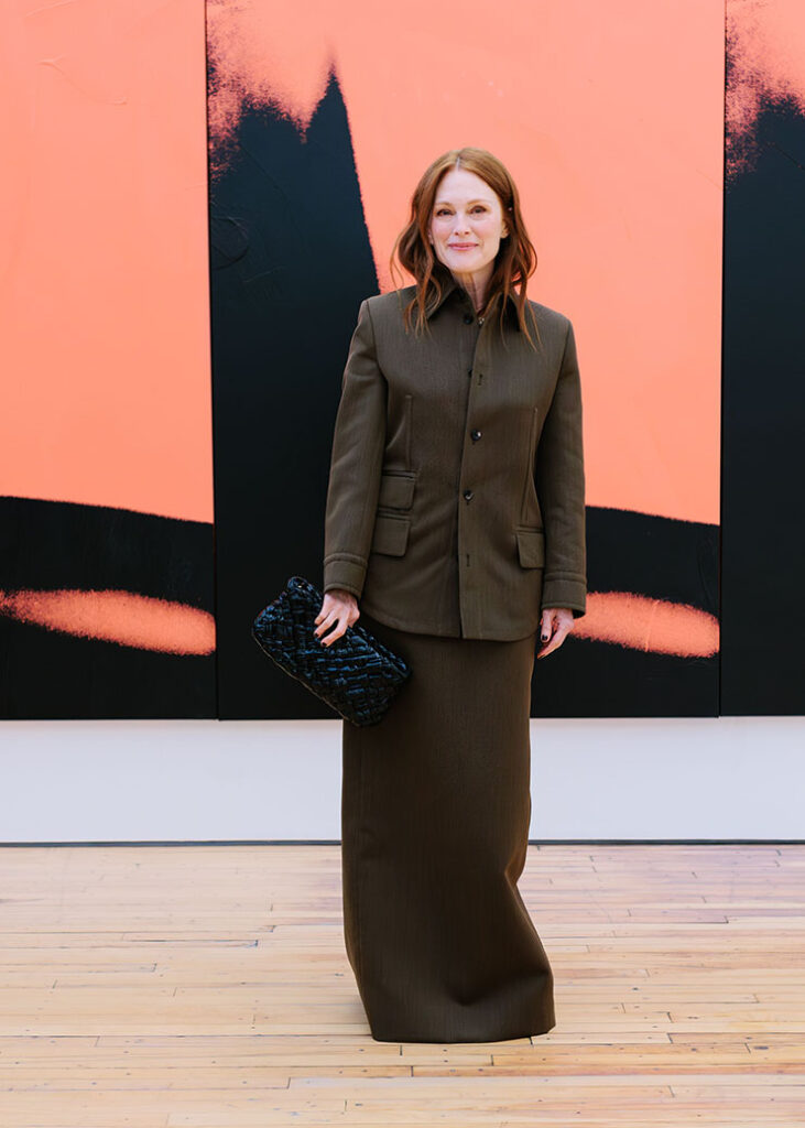 Julianne Moore Wore Bottega Veneta To The Dia Beacon 2024 Spring Benefit