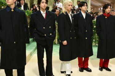 Korean celebrities at MET Gala 2024 - Stray Kids