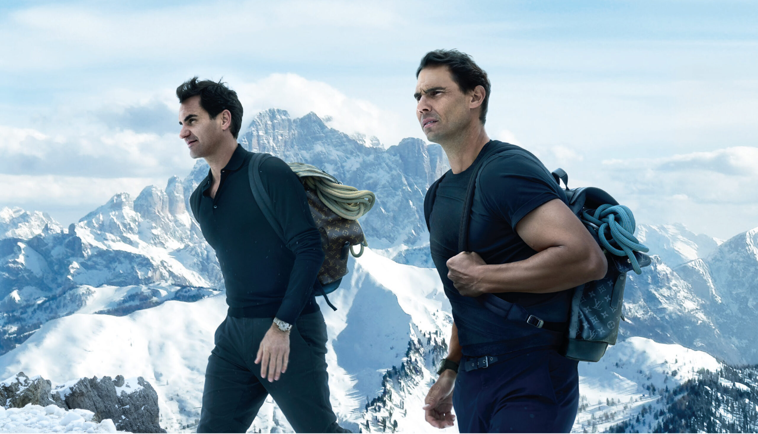 Louis Vuitton Core Values with Roger Federer and Rafael Nadal