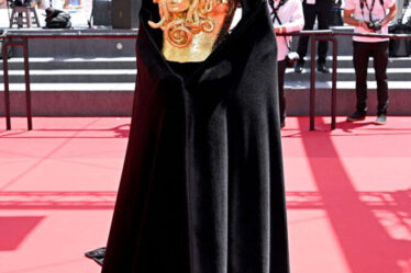 Mitchell Akat Maruko Raan Wore Harvey Cenit To The 'Grand Tour' Cannes Film Festival Premiere