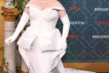 Nicola Coughlan Wore Danielle Frankel To The 'Bridgerton' Season 3 New York Premiere