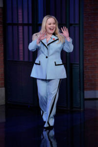 Nicola Coughlan Wore Nina Ricci On Late Night with Seth Meyers