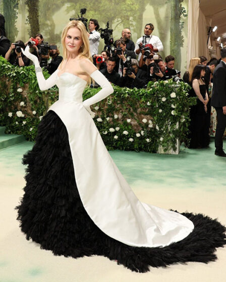 Nicole Kidman Wore Balenciaga Haute Couture To The 2024 Met Gala