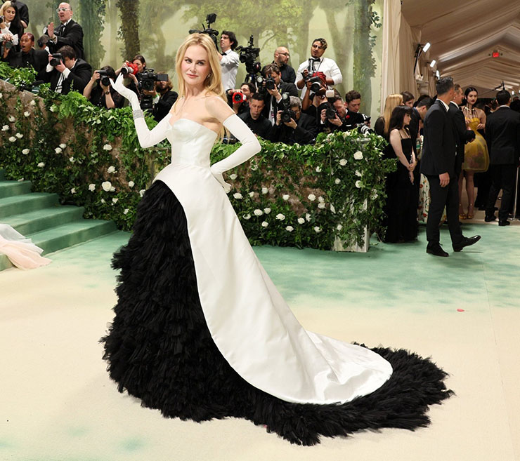 Nicole Kidman Wore Balenciaga Haute Couture To The 2024 Met Gala
