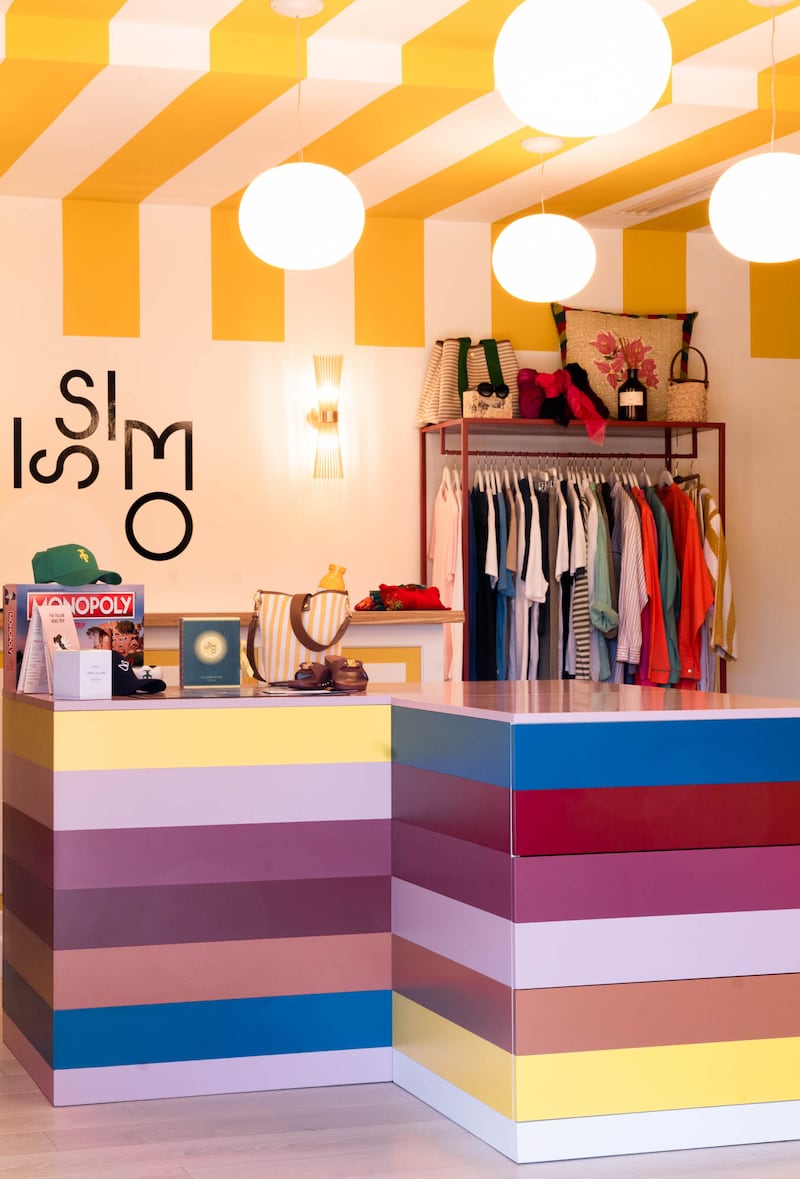 The Issimo boutique at Pellicano's Mezzatorre Hotel in Ischia.