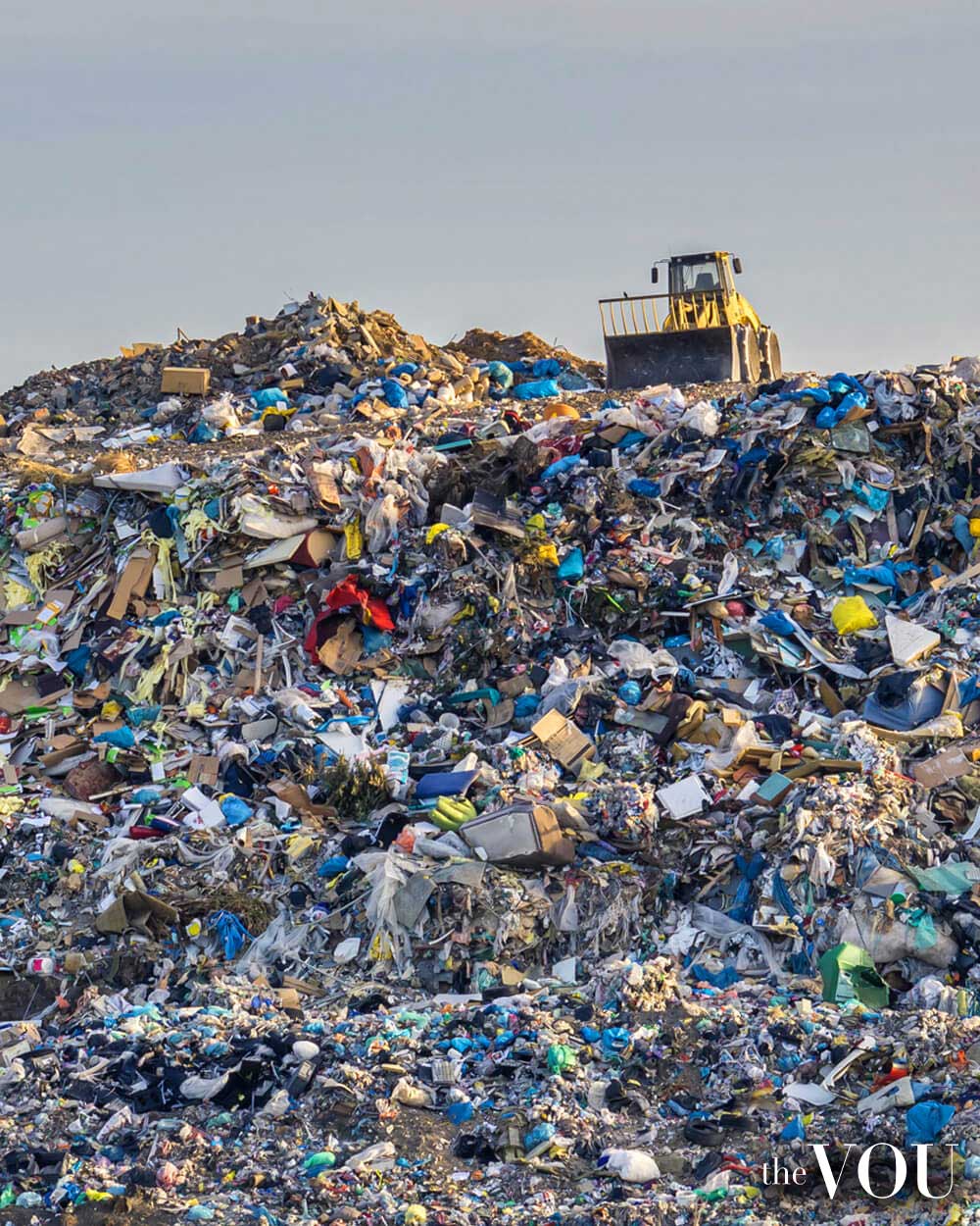 textile waste in landfill