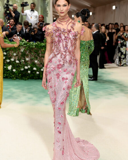 Karlie Kloss attends The 2024 Met Gala Celebrating "Sleeping Beauties: Reawakening Fashion"