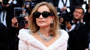 Isabelle Huppert at Cannes