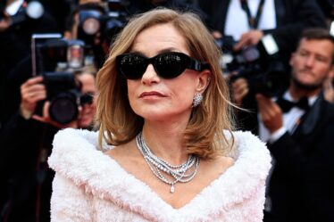 Isabelle Huppert at Cannes