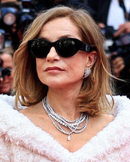 Isabelle Huppert at Cannes